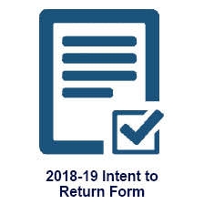 Intent to Returns due by Friday